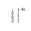 Dangling Baguette Earrings