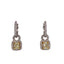 Vintage Yellow Diamond Earring