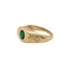 Star Emerald Signet Ring