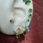 Diamond Gold Hoops
