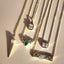 Baguette Drop Necklace