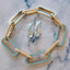 Blue Diamond Hoops