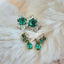 Emerald Diamond Earrings