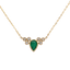 Tear Drop Emerald Necklace