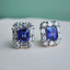 Vintage Tanzanite Earrings