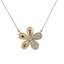 Diamond Flower Necklace