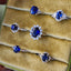 Ocean Blue Vintage Sapphire Ring