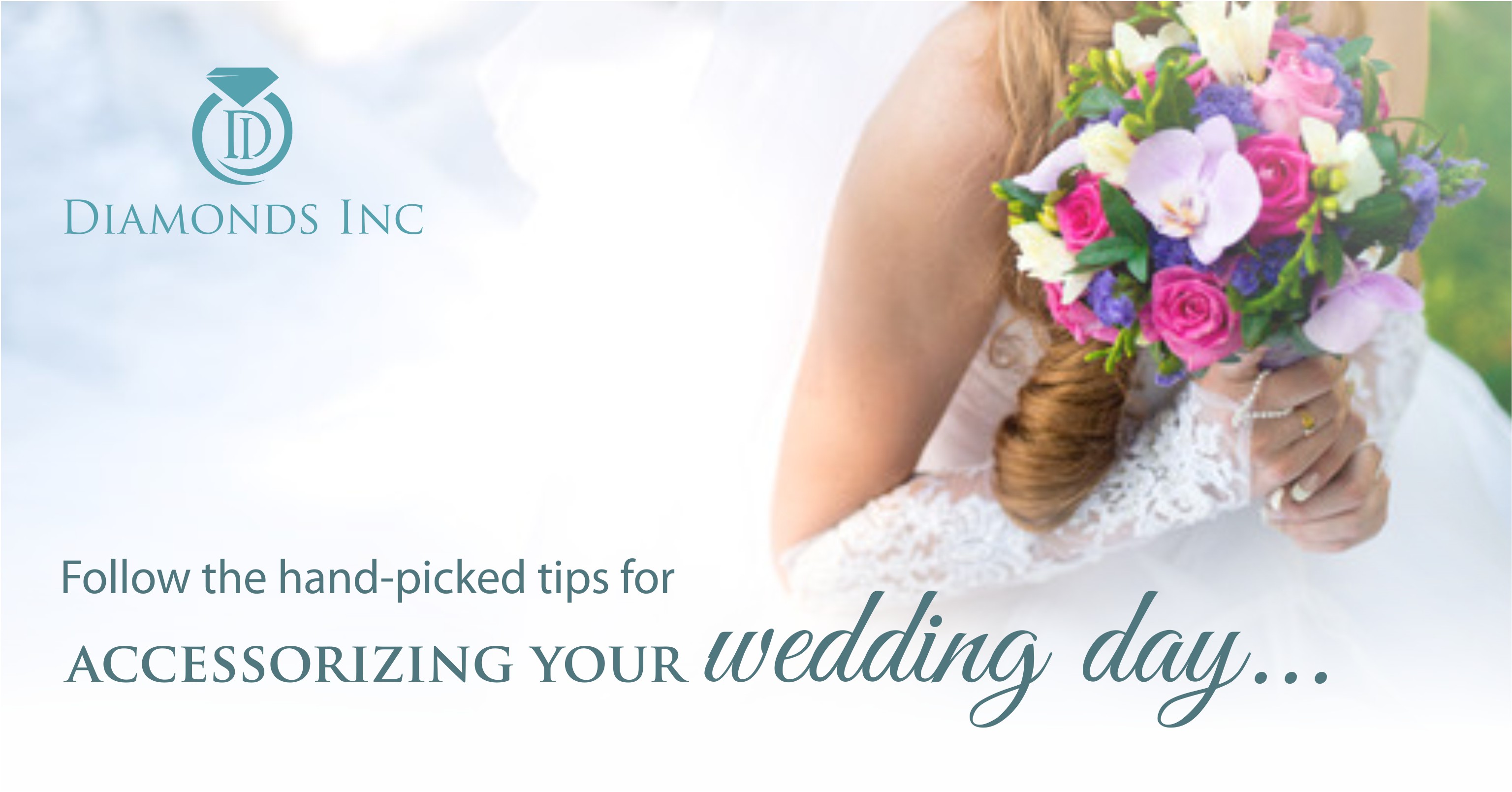 Follow the hand-picked tips for accessorizing your wedding day