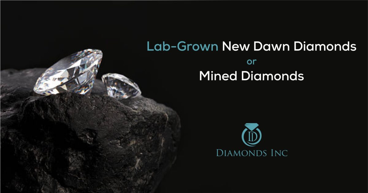 Lab-Grown New Dawn Diamonds or Mined Diamonds